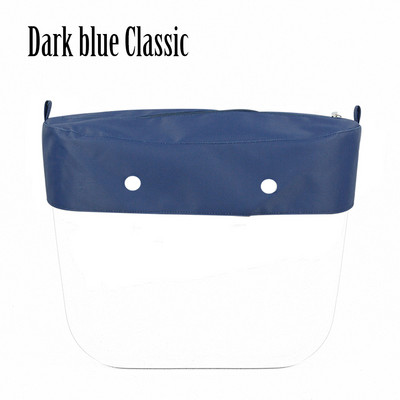 2022 Νέο καθαρό μονόχρωμο ύφασμα μικροϊνών αδιάβροχο διακοσμητικό με φερμουάρ διακόσμηση για Obag For O Bag Classic Mini