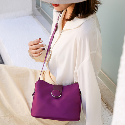 Moodne naiste Crossbody kott Must pehme õlakott Patchwork Messenger kott Väike klapp kotid Bolsas Fesmall Na 2022