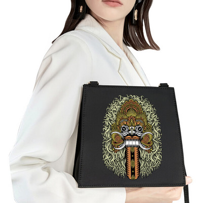 Street Fashion Light Geanta de lux de femeie Geanta de umar Geanta diagonala de femeie Model gotic Craniu Geanta de petrecere la moda Geanta de mana Geanta de seara