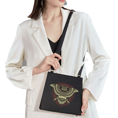 Street Fashion Light Geanta de lux de femeie Geanta de umar Geanta diagonala de femeie Model gotic Craniu Geanta de petrecere la moda Geanta de mana Geanta de seara