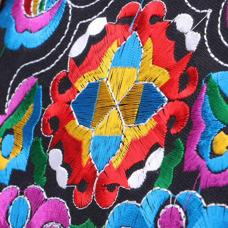 Κινεζική Hmong Thai Embroidery Hill Tribe for Totes Messenger Tassels Bag Boho Γεια