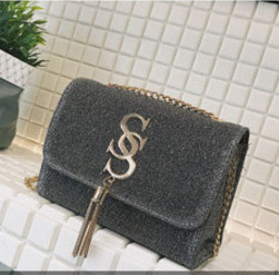 Νέα γυναικεία τσάντα, τσάντα μονής ώμου, χιαστί τσάντα, μοδάτη τσάντα ρετρό αλυσίδα