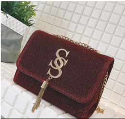 Νέα γυναικεία τσάντα, τσάντα μονής ώμου, χιαστί τσάντα, μοδάτη τσάντα ρετρό αλυσίδα