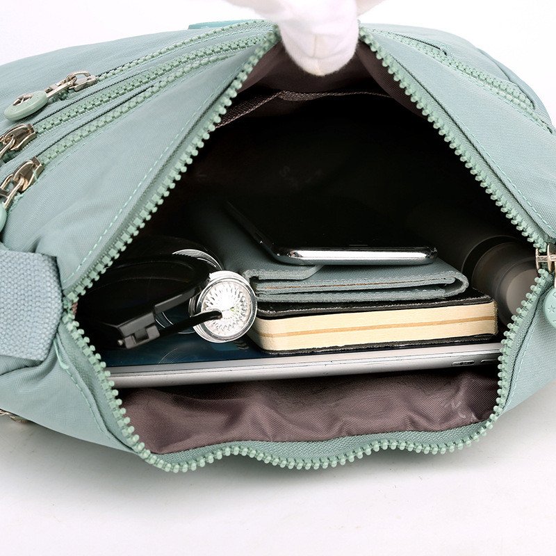 Moterų krepšys per petį Daugiasluoksnis nailoninis krepšys Moteriški krepšiai Moterų krepšys Moterų krepšys Pečių krepšys