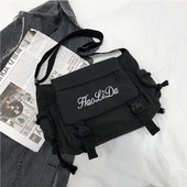 Γυναικεία τσάντα Messenger ώμου Γυναικεία νάιλον τσάντα Ευέλικτη τσάντα ταχυδρόμων Φοιτητικό στυλ υψηλής χωρητικότητας Πακέτο εργαλείων ώμου