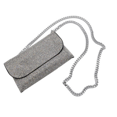 Mood Rhinestones Õhtune sidurikott Kristall naiste õhtusöögipeol Pulmakotid Käekott naistele Läikivad õlakottid kaenlaalused