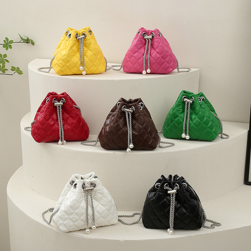 Γυναικεία τσάντα ώμου με κλωστή κέντημα μόδας Γυναικεία τσάντα μάρκας δερμάτινης μάρκας σχεδιαστής τσάντες γυναικείας υφής με κουβάς τσάντα τσάντα συμπλέκτη