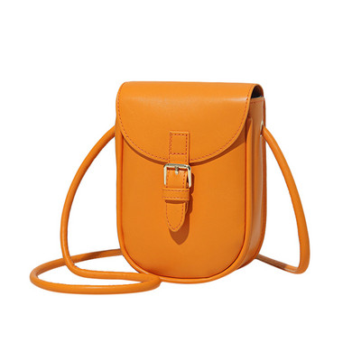 Mala PU kožna šarena torba preko ramena za žene Modna slatka telefonska torba na rame Torbica