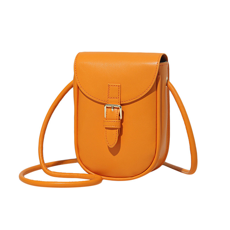 Mala PU kožna šarena torba preko ramena za žene Modna slatka telefonska torba na rame Torbica