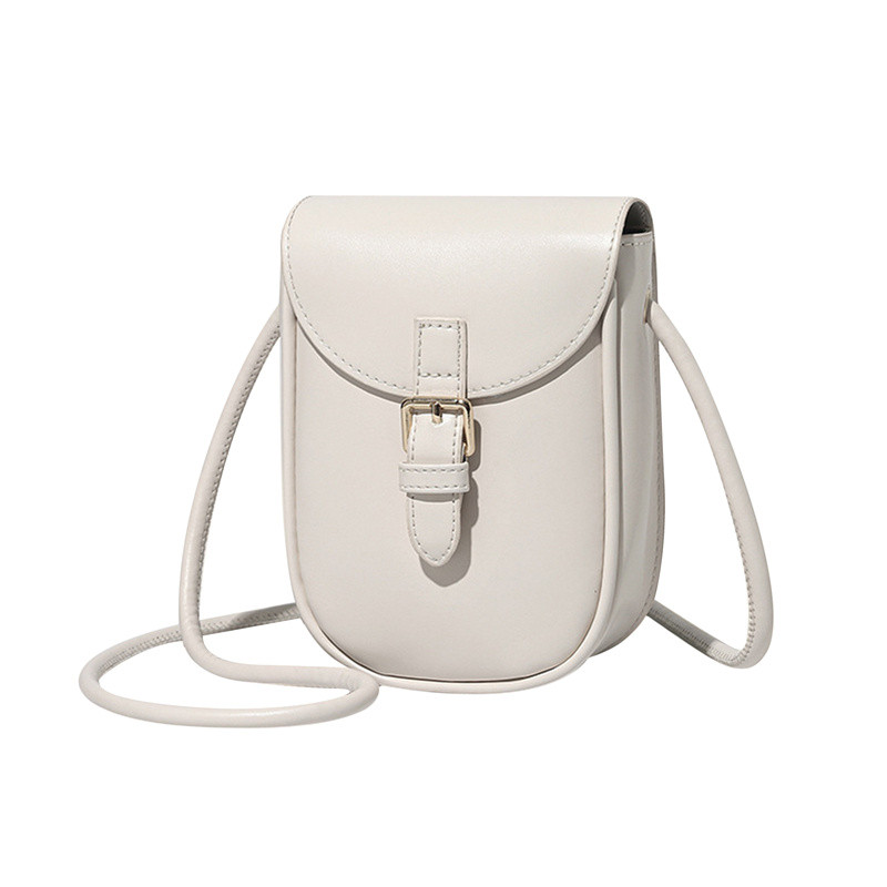 Mala PU kožna šarena torba preko ramena za žene Modna slatka telefonska torba na rame Torbica