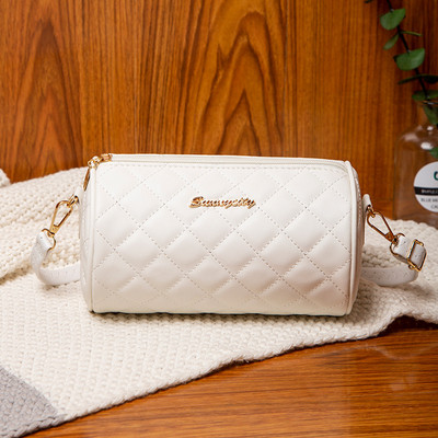 Korea vedrusilindrist piiriülene kott välismaise stiiliga käekott naistele 2022 uus mood Net Red Single õlakott