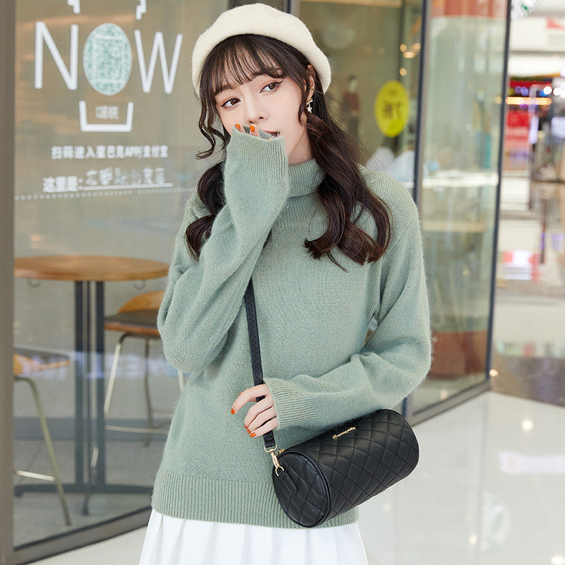 Korea vedrusilindrist piiriülene kott välismaise stiiliga käekott naistele 2022 uus mood Net Red Single õlakott