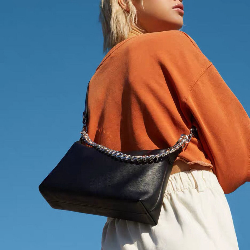 2023 Techwear Harajuku Nahast Väike käekott Tänavarõivad Õlakottid Naistele Käekott Naistele Gooti