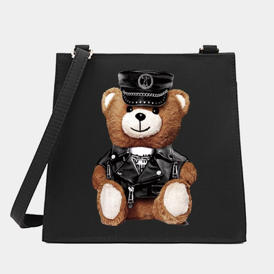 Нова мода Диви дамски месинджъри Малки квадратни чанти Модерна серия мече Дизайнерски модели Дамска чанта за пътуване до работното място Чанти Мъжки чанти Портмоне