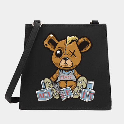 Нова мода Диви дамски месинджъри Малки квадратни чанти Модерна серия мече Дизайнерски модели Дамска чанта за пътуване до работното място Чанти Мъжки чанти Портмоне