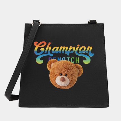 Нова мода Диви дамски месинджъри Малки квадратни чанти Модерна серия мече Дизайнерски модели Дамска чанта за пътуване до работното място Чанти Мъжки чанти Портмоне