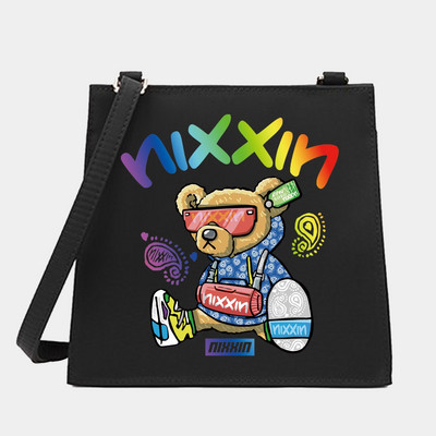 Нова мода Диви дамски месинджъри Малки квадратни чанти Модерна серия мече Дизайнерски модели Дамска чанта за пътуване до работното място Чанти Мъжки чанти Портмоне