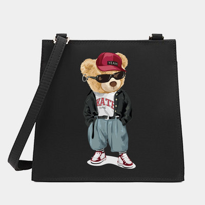 Нова мода Диви дамски месинджъри Малки квадратни чанти Модерна серия мече Дизайнерски модели Дамска чанта за пътуване до работното място Чанти Мъжки чанти Портмоне