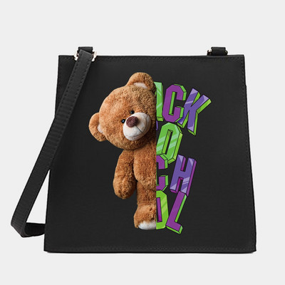 Нова мода Диви дамски месинджъри Малки квадратни чанти Модерна серия мече Дизайнерски модели Дамска чанта за пътуване до работното място Чанти Мъжки чанти Портмоне