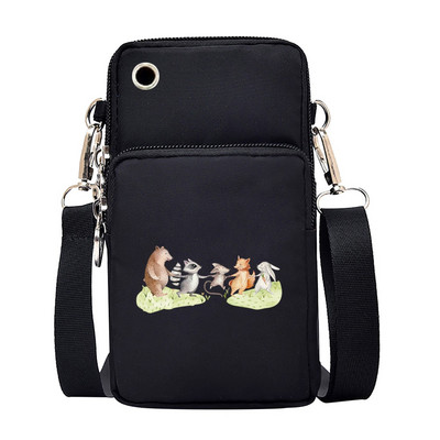 Γυναικείο κινητό τηλέφωνο για Samsung Galaxy S22 S22 Plus S22 Αδιάβροχη γυναικεία τσάντα Messenger Πορτοφόλι Wild Mini Cartoon Series Πακέτο καρπού
