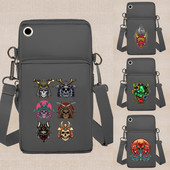 Vodootporna torba za mobitel Torbe na rame Novčanica za Apple/Huawei/Samsung paket za pohranu mobitela Monster Print Arm Pack