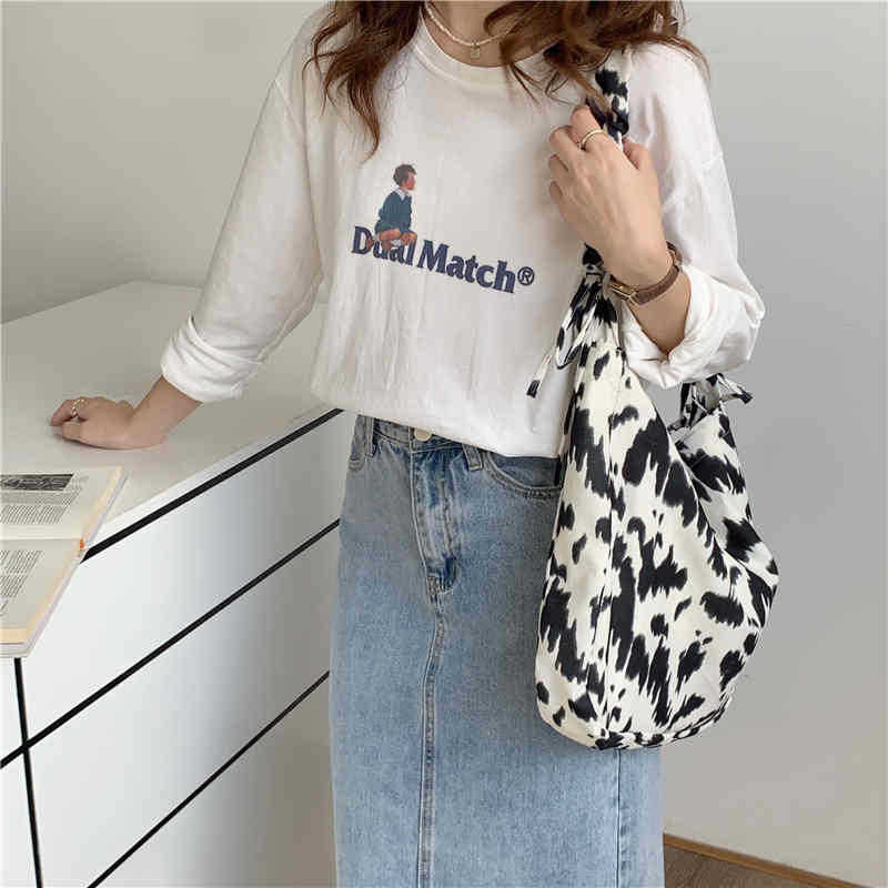 Youda ρετρό πάνινη τσάντα αγορών Eco επαναχρησιμοποιούμενες αναδιπλούμενες τσάντες ώμου Μεγάλη τσάντα χειρός από ύφασμα βαμβακερή τσάντα για γυναίκες Πακέτο αγοραστών