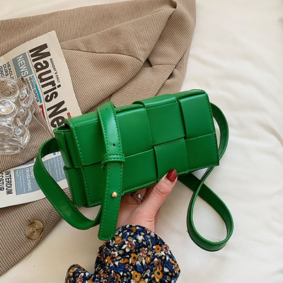 Nahast kootud väikesed vöökotid naistele Luksusbrändi õlakott New Trend Naiste käekott 2022 Naiste käekott