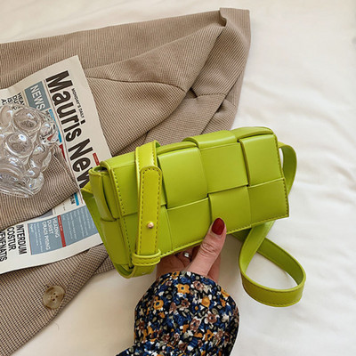 Nahast kootud väikesed vöökotid naistele Luksusbrändi õlakott New Trend Naiste käekott 2022 Naiste käekott