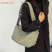 Μονόχρωμες τσάντες αγγελιοφόρου με μοτίβο ρόμβου Γυναικεία νεανική καπιτονέ τσάντα γυναικείες τσάντες ώμου Βαμβακερές τσάντες τσάντα τσάντα αγορών