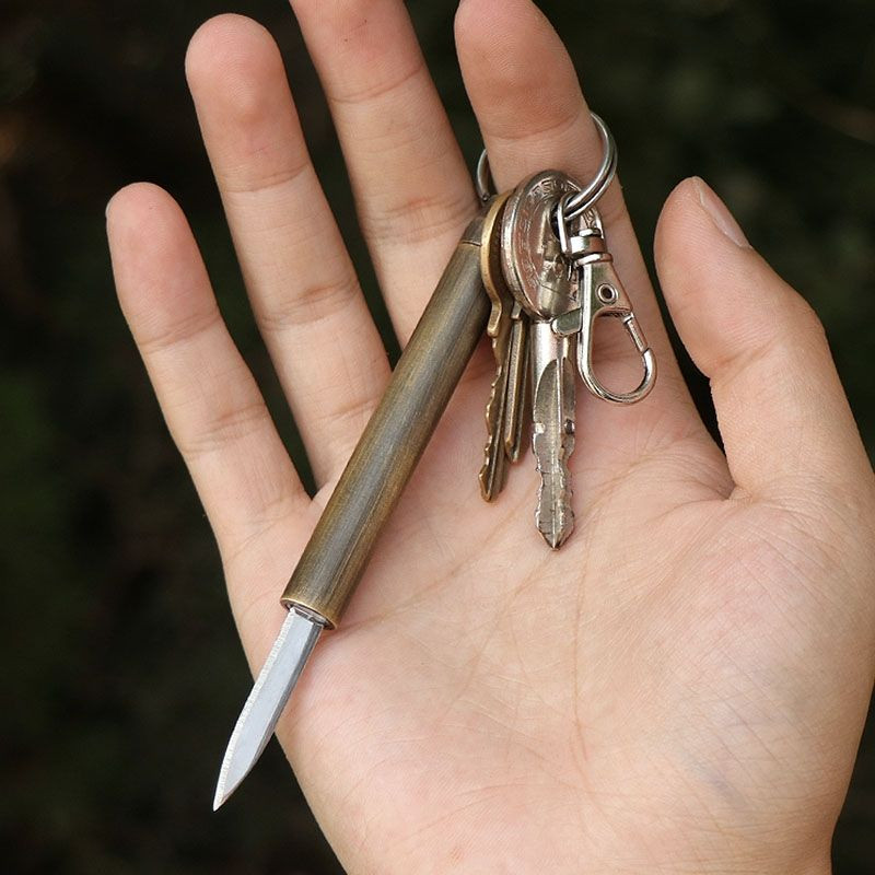 Kaasaskantav matkamine kalapüük jahi vidin EDC nuga paberi lõikamine enesekaitse relv võtmehoidja tööriist õues telkimise ohutus ellujäämine