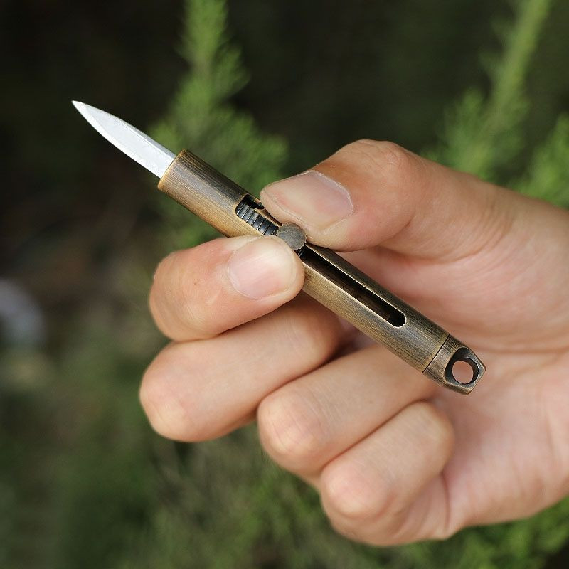 Kaasaskantav matkamine kalapüük jahi vidin EDC nuga paberi lõikamine enesekaitse relv võtmehoidja tööriist õues telkimise ohutus ellujäämine