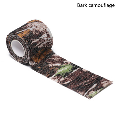 1 τεμ. αυτοκόλλητος επίδεσμος καμουφλάζ Ταινίες περιτυλίγματος Camo Survival Military Props Κάμπινγκ Πεζοπορία Ελαστικά ελαστικά εργαλεία εξωτερικού χώρου