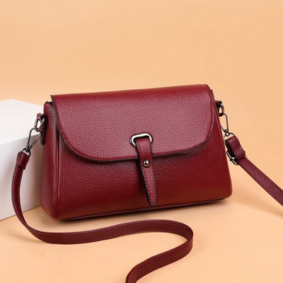 Τσάντα Messenger Γυναικεία ρετρό τσάντα PU Δερμάτινη τσάντα ώμου Μασχάλες Vintage επάνω τσάντα λαβής Γυναικεία μικρές υποαξονικές τσάντες συμπλέκτης