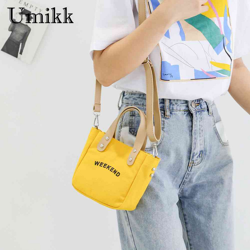 Naiste kandekott Suure mahutavusega käekotid õpilaste lõuend vabaaja kirjatrükiga riidest messenger õlg Naiste koolipoekott