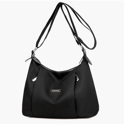 Yogodlns αδιάβροχη νάιλον τσάντα ώμου Γυναικεία PU δερμάτινη τσάντα χιαστί μεγάλης χωρητικότητας Oxford Lady Handbag Casual Messenger Τσαντάκι