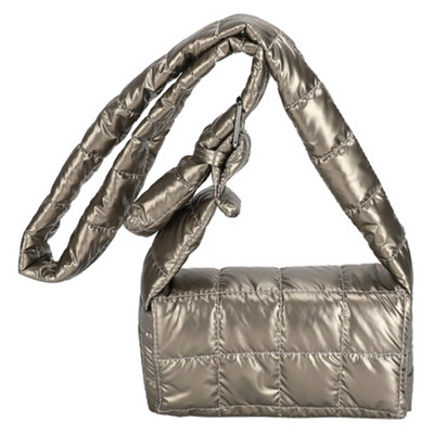 Tepitud naiste käekott Moekontroll Naiste käekotid Vabaaja lukuga Sügistalvine klapp Pehme ühevärviline ostureiside jaoks