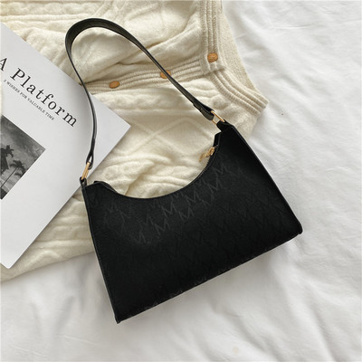 Geantă de imprimare de modă pentru femei Geantă de mână din piele PU pentru subrat Geanta de subrat cu design simplu