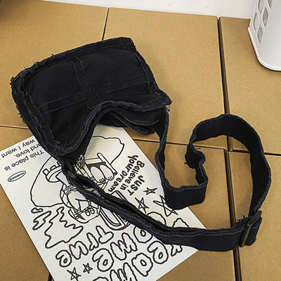 Lõuendist õpilaste raamatukott Pehme kirjanduslik naiste riidest käekotid Vintage vabaaja, lihtne reguleeritav rihm reisimiseks