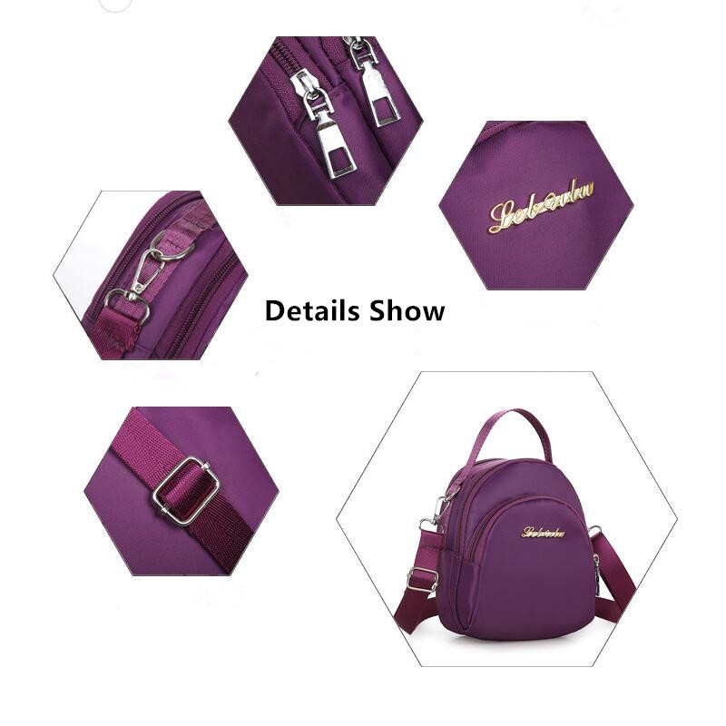 Γυναικεία τσάντα Messenger Γυναικεία νάιλον τσάντα ώμου Τσάντα ώμου Casual γυναικεία τσάντα αδιάβροχη τσάντα ταξιδιού χιαστί μικρή τσάντα