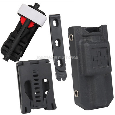 Θήκη τακτικής περιστρεφόμενης περιστρεφόμενης θήκης Θήκη περιστρεφόμενης θήκης Molle Θήκη Επείγουσας περιστρεφόμενης περιστρεφόμενης θήκης με ένα χέρι Ιατρικός εξοπλισμός πρώτων βοηθειών