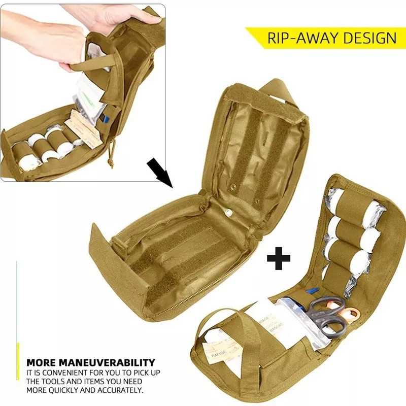 Tactical Waist Bag Military EMT Quick Release Kit Πρώτων Βοηθειών Ιατρικά αξεσουάρ για κάμπινγκ κυνηγιού Πακέτο EDC тактическая аптечка