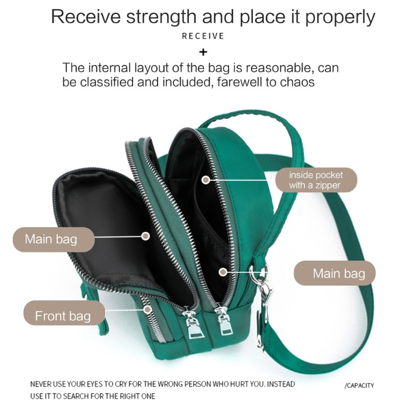 Geantă de umăr pentru student, geantă mică de damă, mini geantă drăguță, cu 3 straturi, geantă de mână simplă, cu mâner superior, pentru zilnic