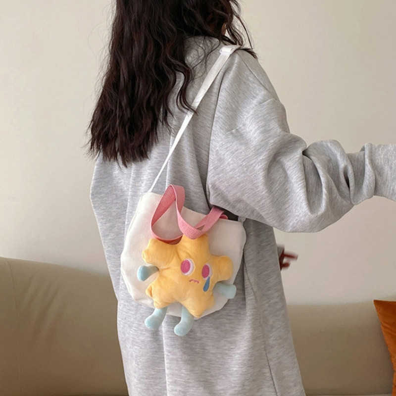 Τσάντα ώμου Cartoon Starfish Γυναικεία Τσάντα χειρολαβής Cute Messenger