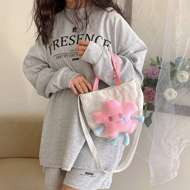 Τσάντα ώμου Cartoon Starfish Γυναικεία Τσάντα χειρολαβής Cute Messenger