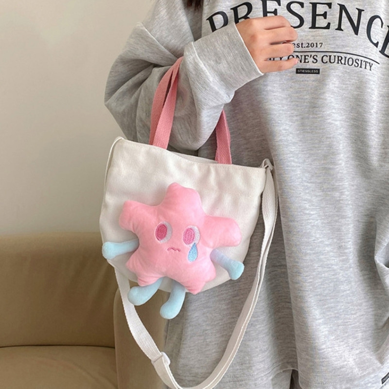 Τσάντα ώμου Cartoon Starfish Γυναικεία Τσάντα χειρολαβής Cute Messenger