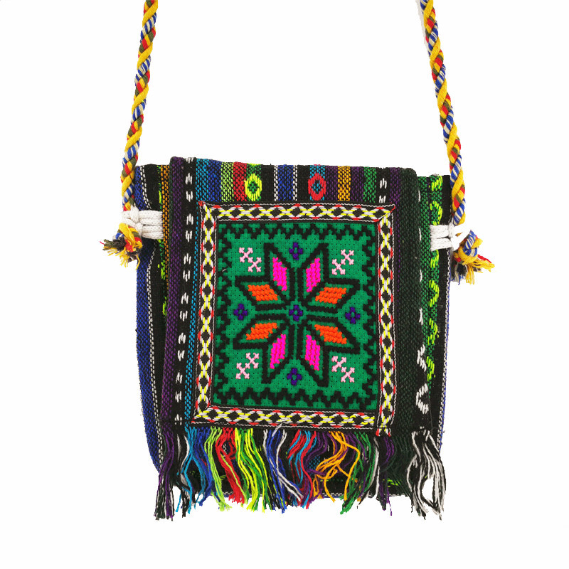 Γυναικείες γυναικείες σταυροβελονιά Τσάντες χιαστί Χριστουγεννιάτικες τσάντες με μοτίβο χιονονιφάδας casual Τσάντα ταξιδιού