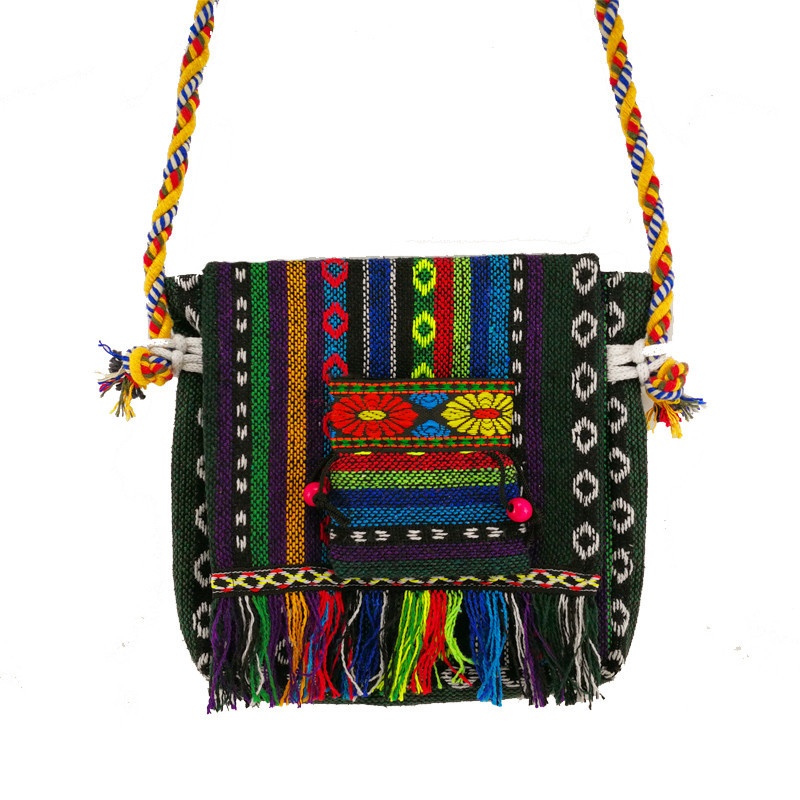 Γυναικείες γυναικείες σταυροβελονιά Τσάντες χιαστί Χριστουγεννιάτικες τσάντες με μοτίβο χιονονιφάδας casual Τσάντα ταξιδιού