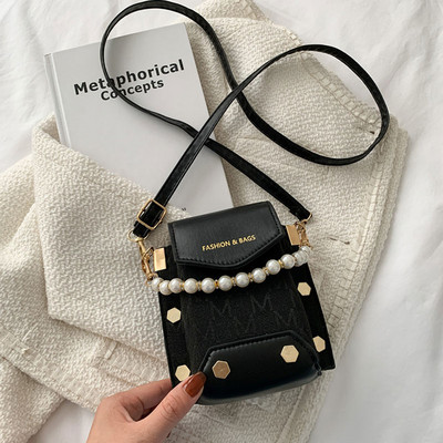 2021. aasta uus mood väikesed käekotid naistele Kvaliteetne pehmest nahast õlakott Disainerkett Mini Trend Crossbody rahakott