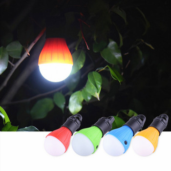 4 цвята Преносима висяща лампа за палатка Аварийна LED крушка Лампа Къмпинг Фенер за планински дейности Туризъм на открито