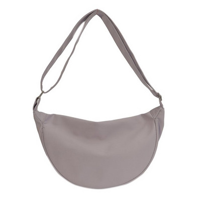 Geantă de umăr ocazională asortată pentru femei Geantă de mesaje de culoare solidă pentru adolescenți Geantă crossbody impermeabilă pentru studenți 517D